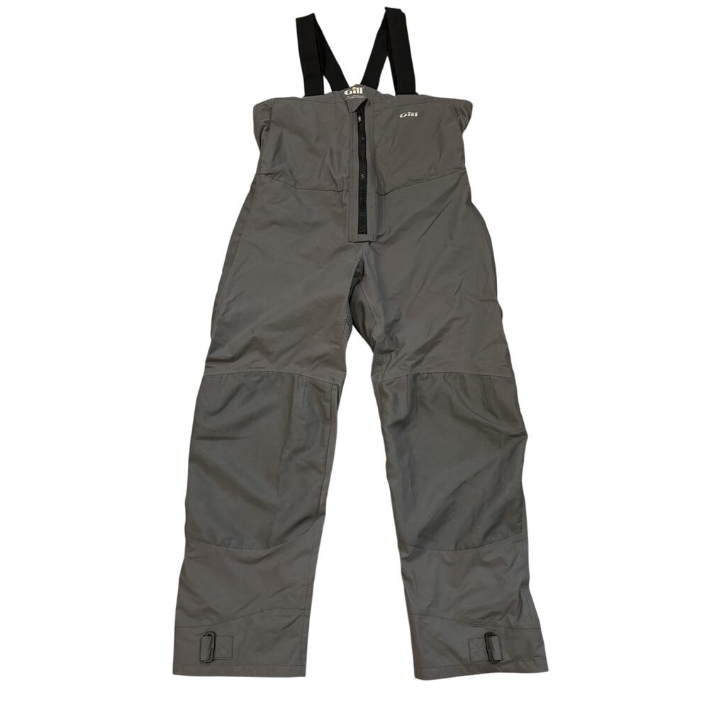 Gill Marine Coastal Sailing OS5 Bib Trousers Mens Sz XL Gray Fishing Waterproof